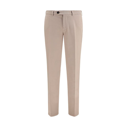 Brunello Cucinelli Beige Cotton Casual Pants