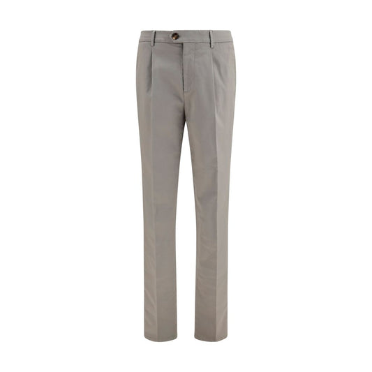 Brunello Cucinelli Bicolor Cotton Chino Pants