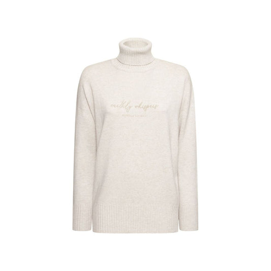 Brunello Cucinelli Beige Cashmere Turtleneck