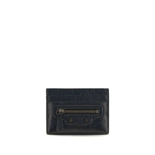 Balenciaga Black Lamb Ovis Aries Aries Wallet