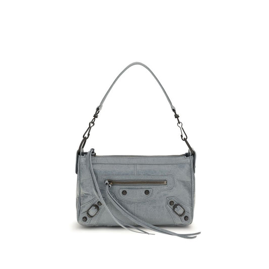 Balenciaga Gray Lamb Ovis Aries Aries Handbag