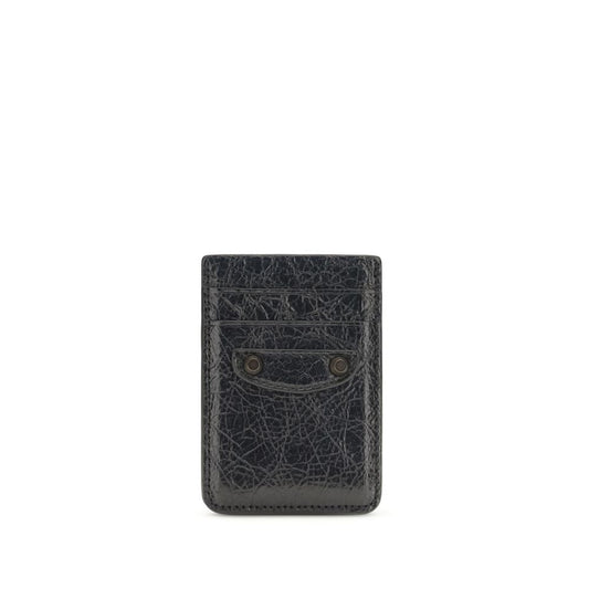 Balenciaga Black Lamb Ovis Aries Aries Wallet