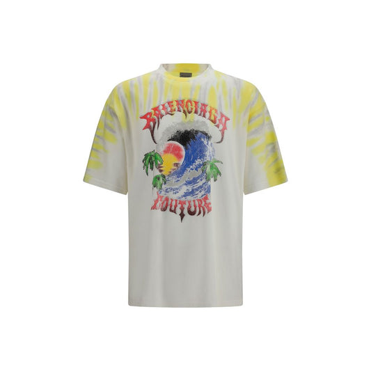 Balenciaga Bicolor Cotton T-Shirt