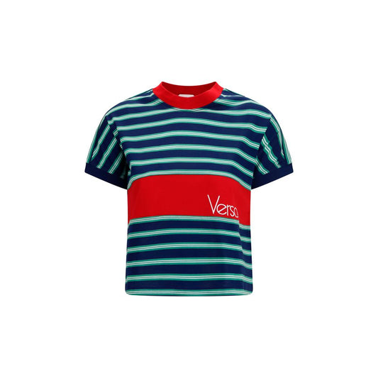 Versace Multicolor Cotton T-Shirt