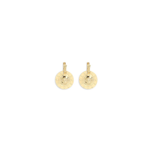 Versace Gold Brass Earrings
