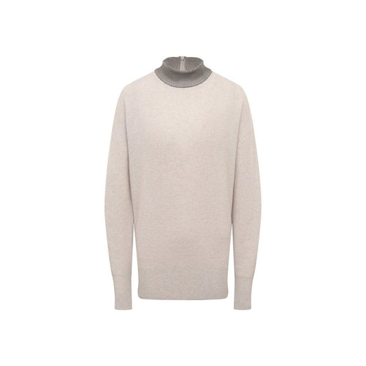 Brunello Cucinelli Beige Cashmere Sweater