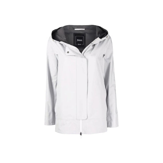 Herno Gray Polyester Shell Jacket