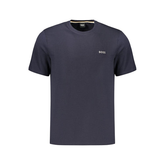Hugo Boss Blue Cotton Men's T-Shirt