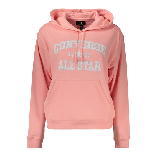 Converse Pink Cotton Women's Sweatshirt