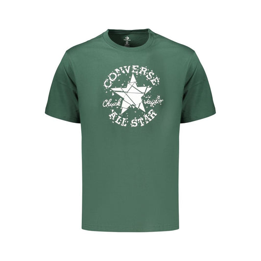 Converse Green Cotton Men's T-Shirt
