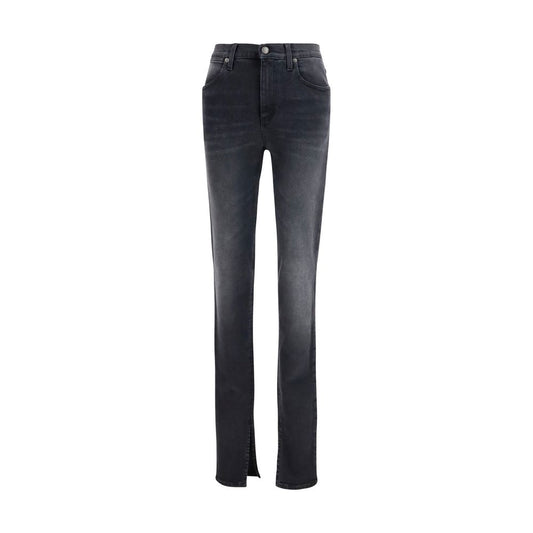 Gucci Black Cotton Skinny Jeans