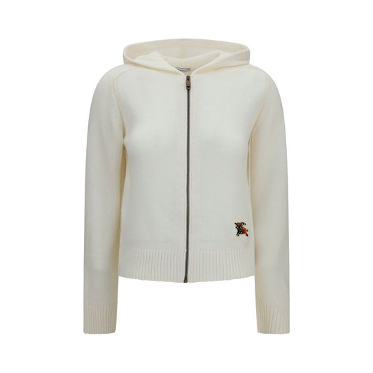 Burberry Beige Wool Oves Aries Hoodie