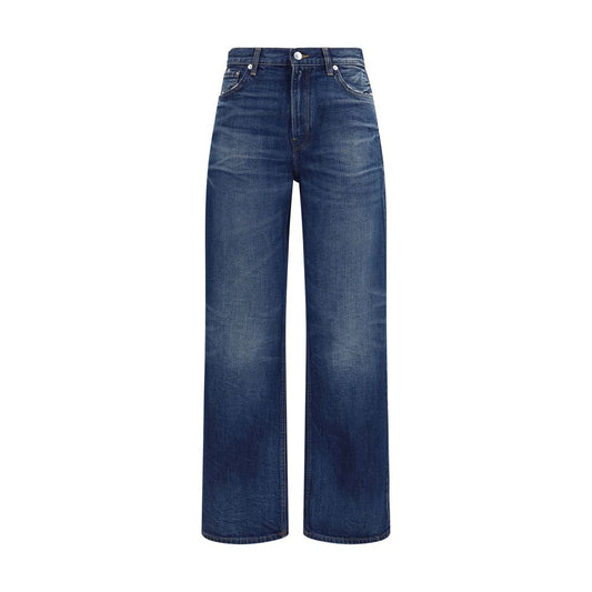 Haikure Blue Cotton Jeans Denim