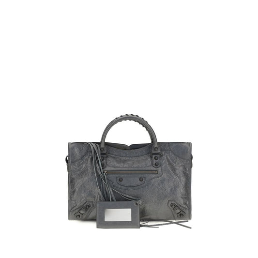 Balenciaga Gray Lamb Ovis Aries Aries Handbag