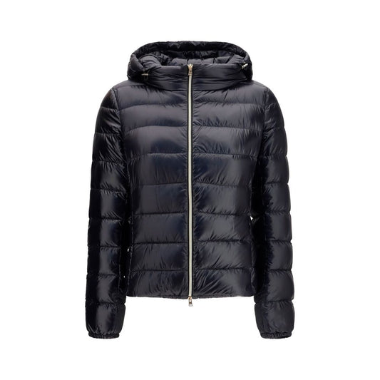 Herno Black Polyamide Full-Length Jacket