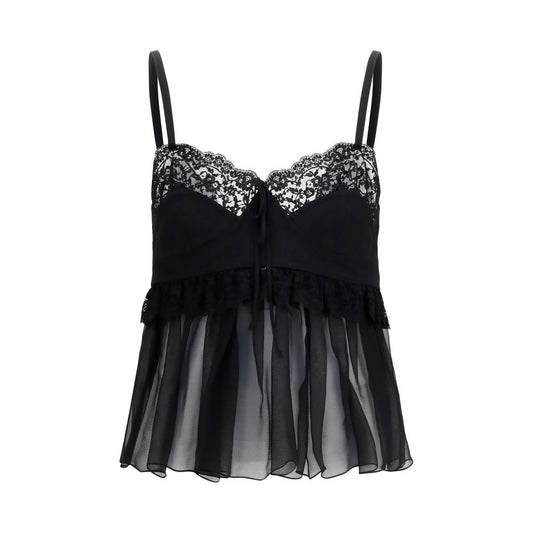 Chloé Black Silk Blouse