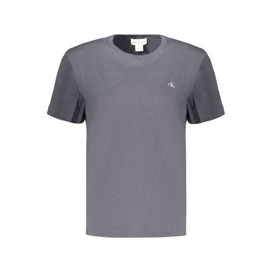 Calvin Klein Gray Cotton Women's T-Shirt