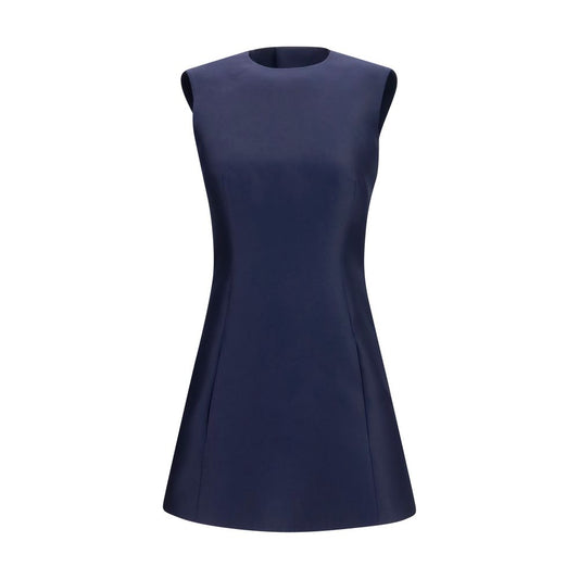 Balenciaga Blue Wool Oves Aries Casual Dress