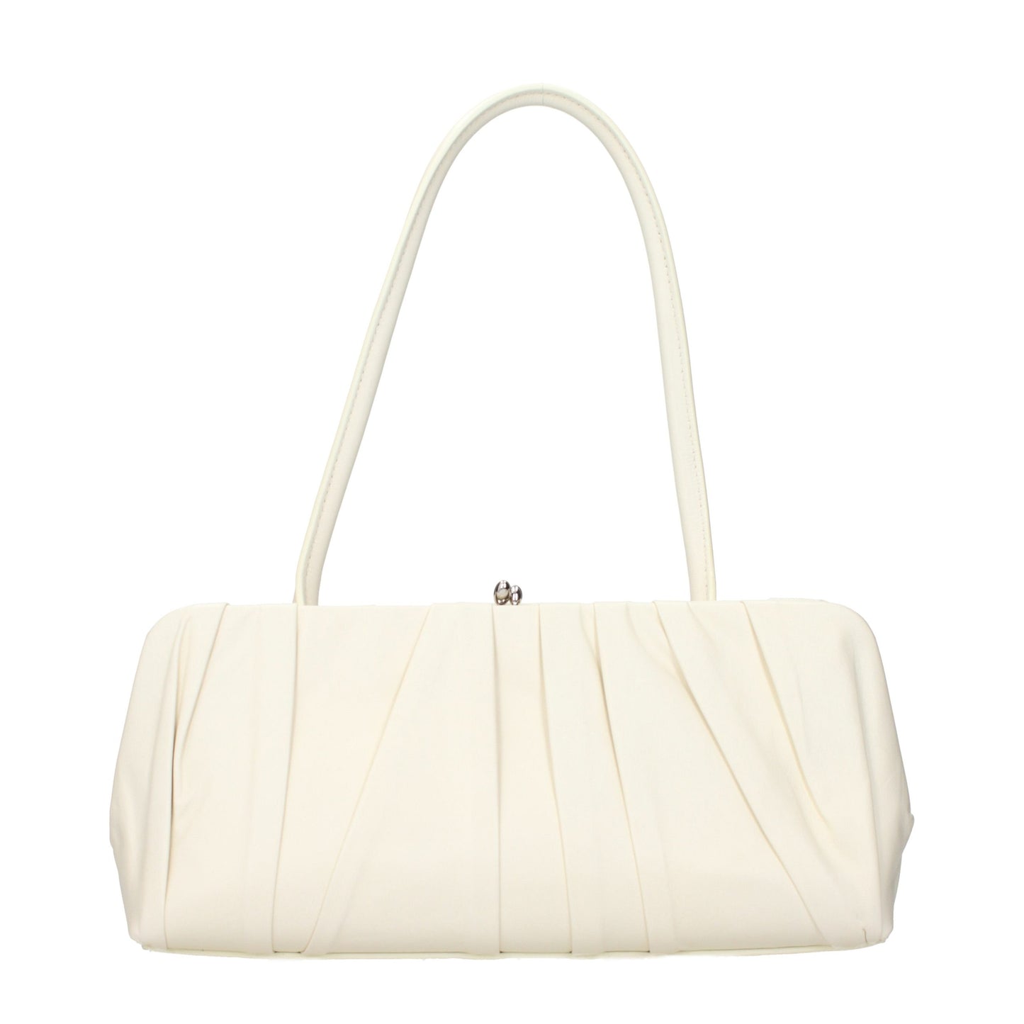 Jil Sander White Leather Shoulder Bag