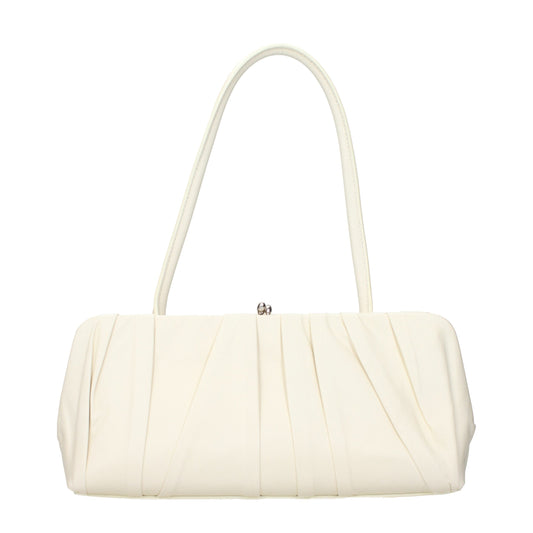 Jil Sander White Leather Shoulder Bag