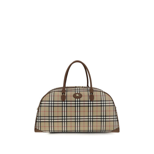 Burberry Beige Cotton Luggage And Travel
