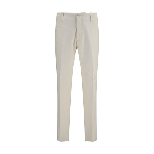 Lardini Beige Viscose Casual Pants
