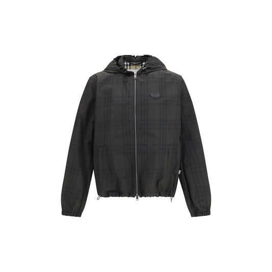 Burberry Brown Cotton Shell Jacket