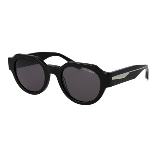 Trussardi Black Acetate Sunglasses