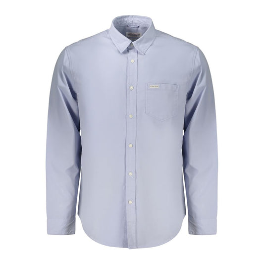 Guess Jeans Azzurro Cotton Men Shirt
