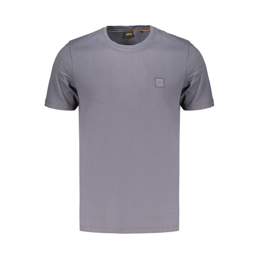 Hugo Boss Blue Cotton Men's T-Shirt