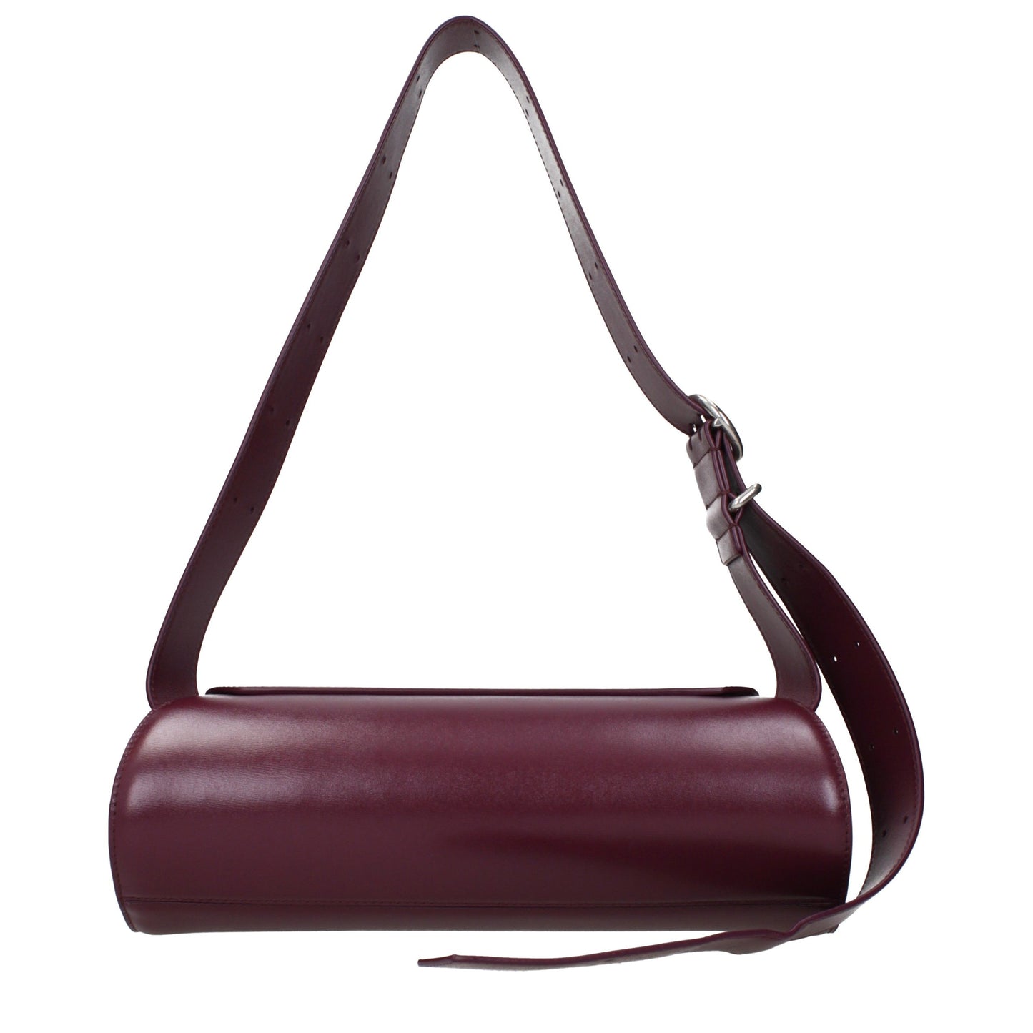 Jil Sander Red Leather Crossbody Bag