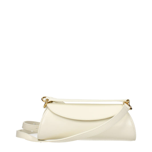 Jil Sander Beige Leather Handbag