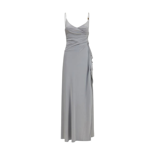 Versace Gray Viscose Casual Dress