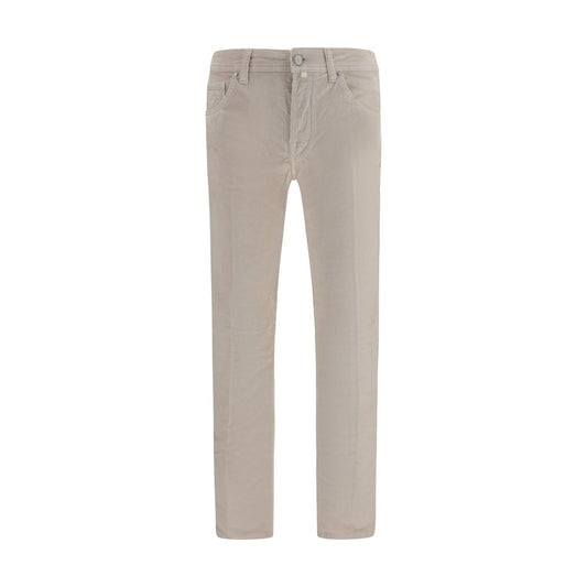 Jacob Cohen Beige Cotton Casual Pants