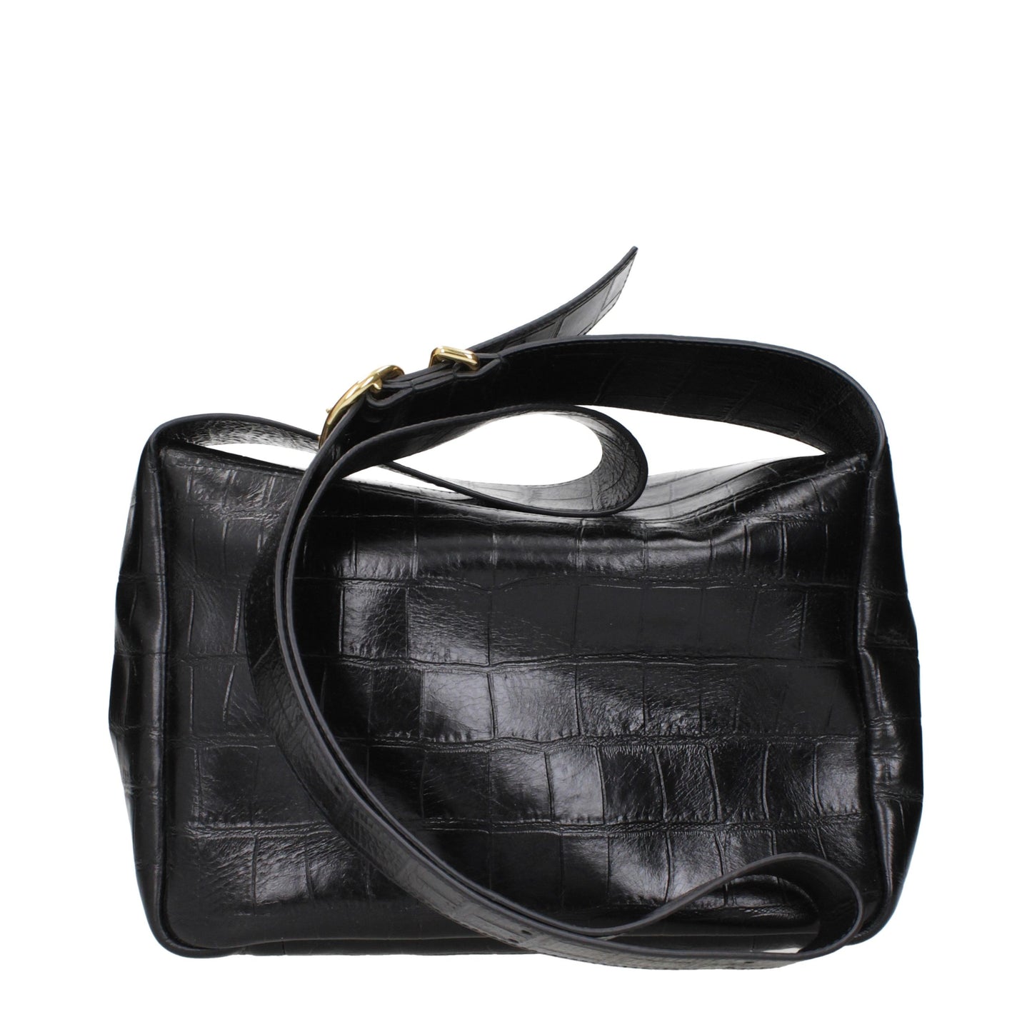 Jil Sander Black Leather Crossbody Bag