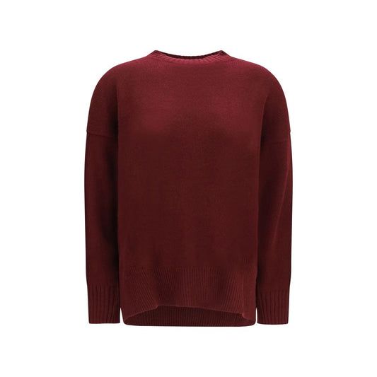 Allude Bordeaux Cashmere Sweatshirt