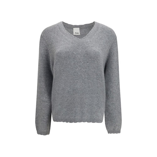Allude Gray Cashmere Sweater