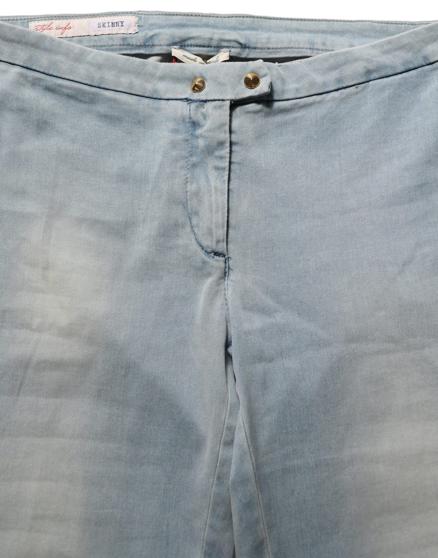 CYCLE Light Blue Washed Stretch Skinny Denim Trouser Women Jeans
