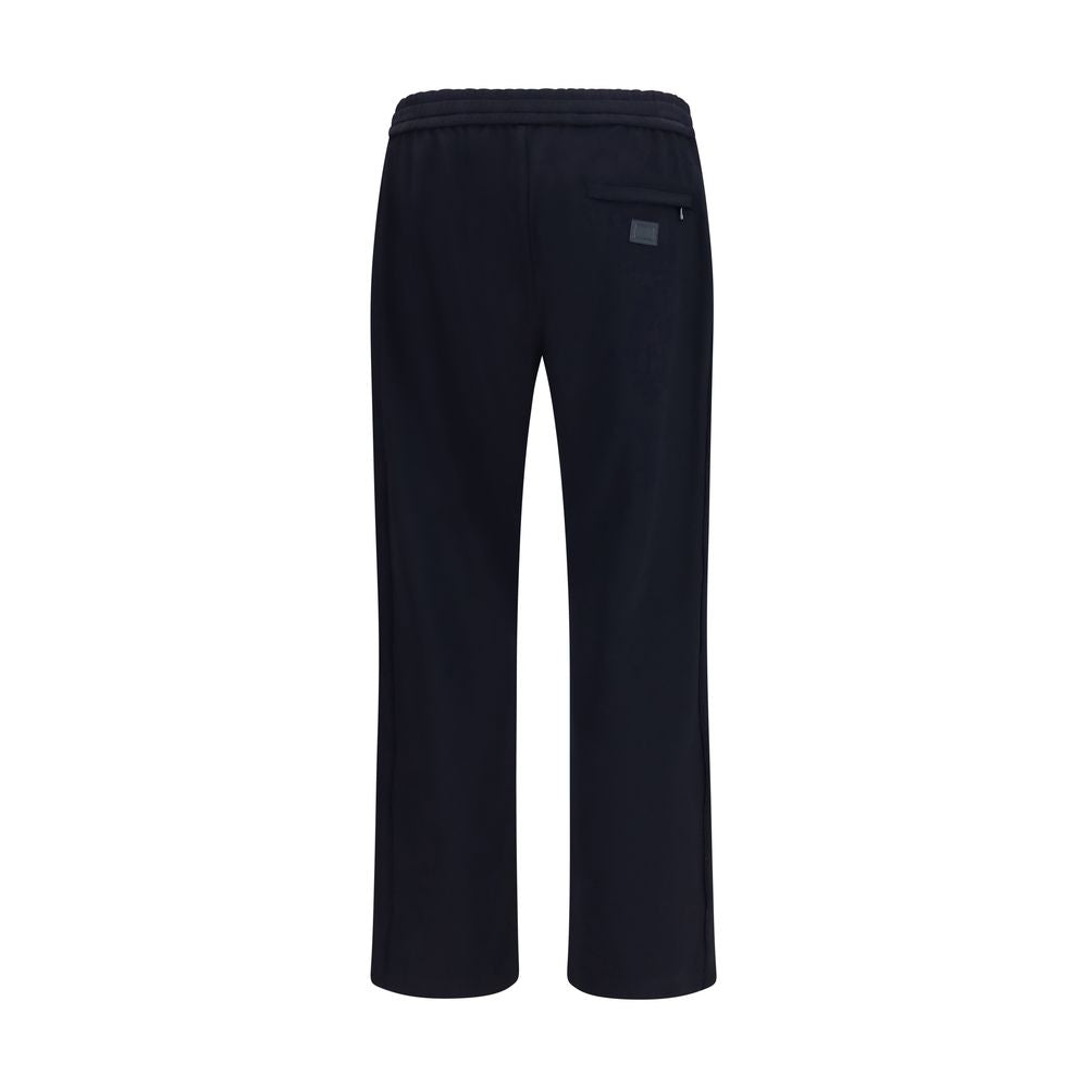 Dolce & Gabbana Blue Polyamide Athletic Pants
