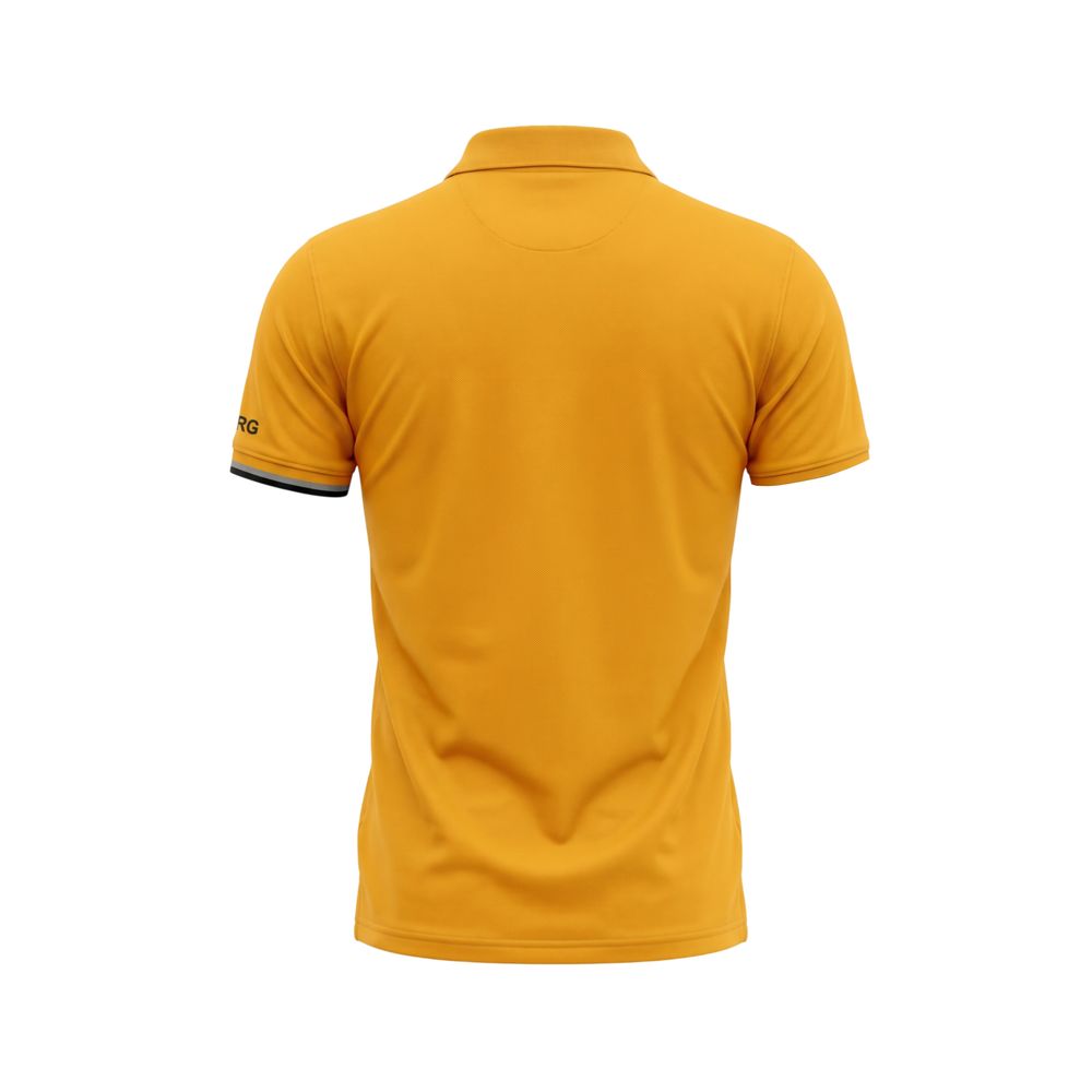Iceberg Yellow Cotton Men Polo Shirt