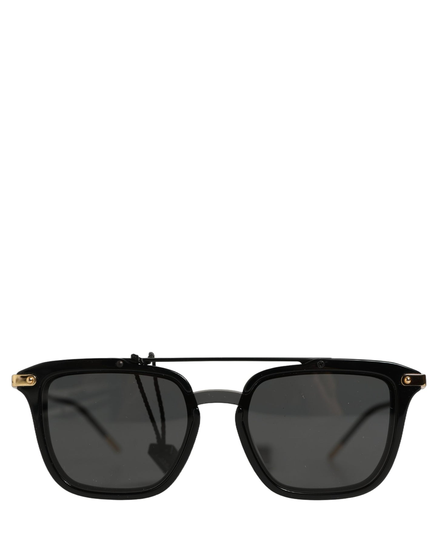 Dolce & Gabbana Black DG4327F Double Bridge Square Frame Sunglasses