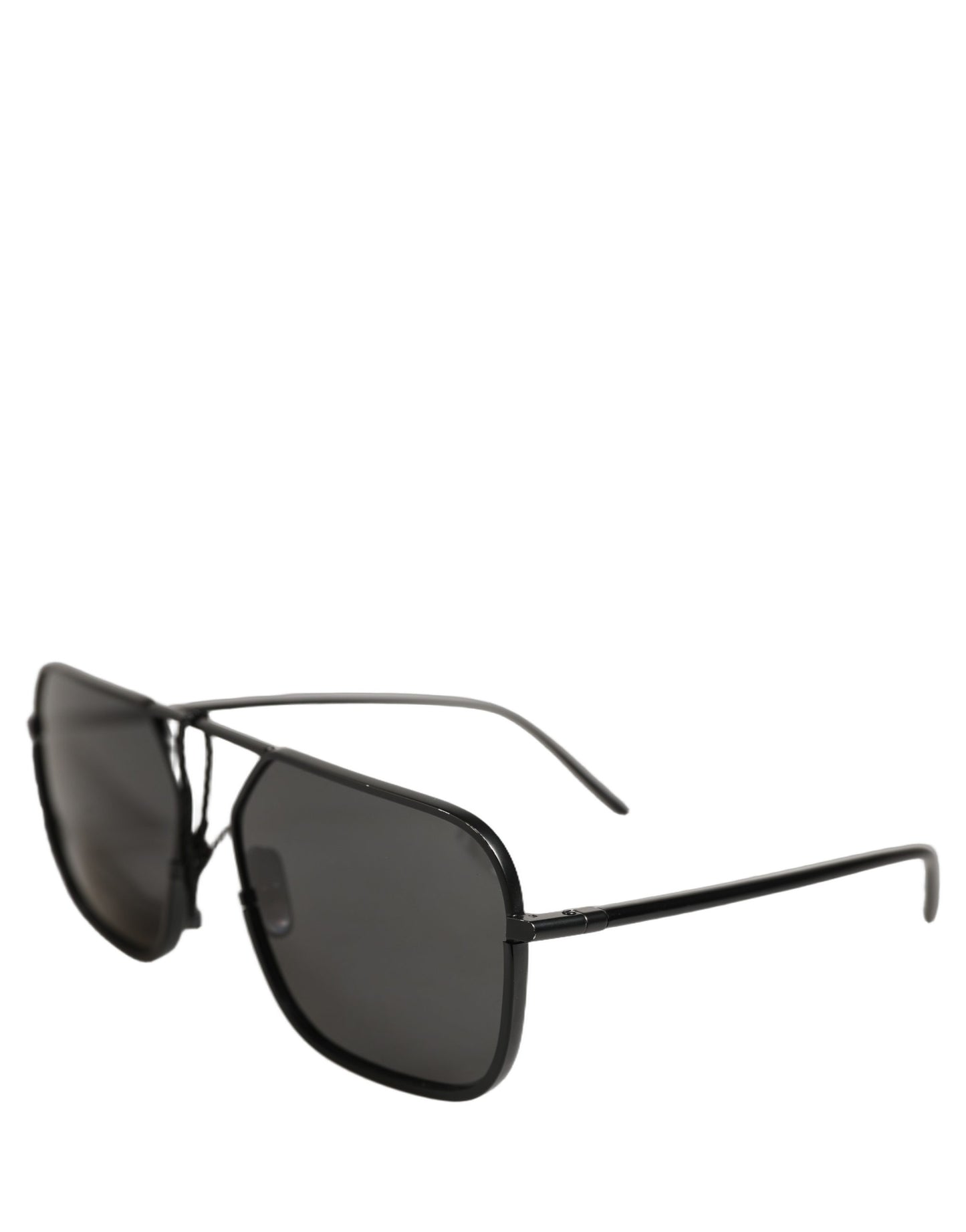 Dolce & Gabbana Black DG2193J Rectangular Metal Frame Eyewear Sunglasses