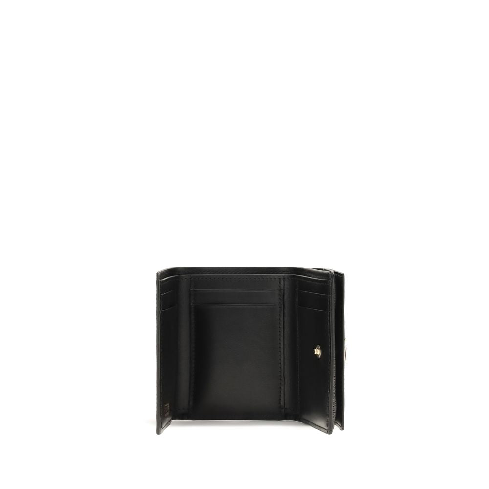 Fendi Black Calf Leather Bos Taurus Wallet