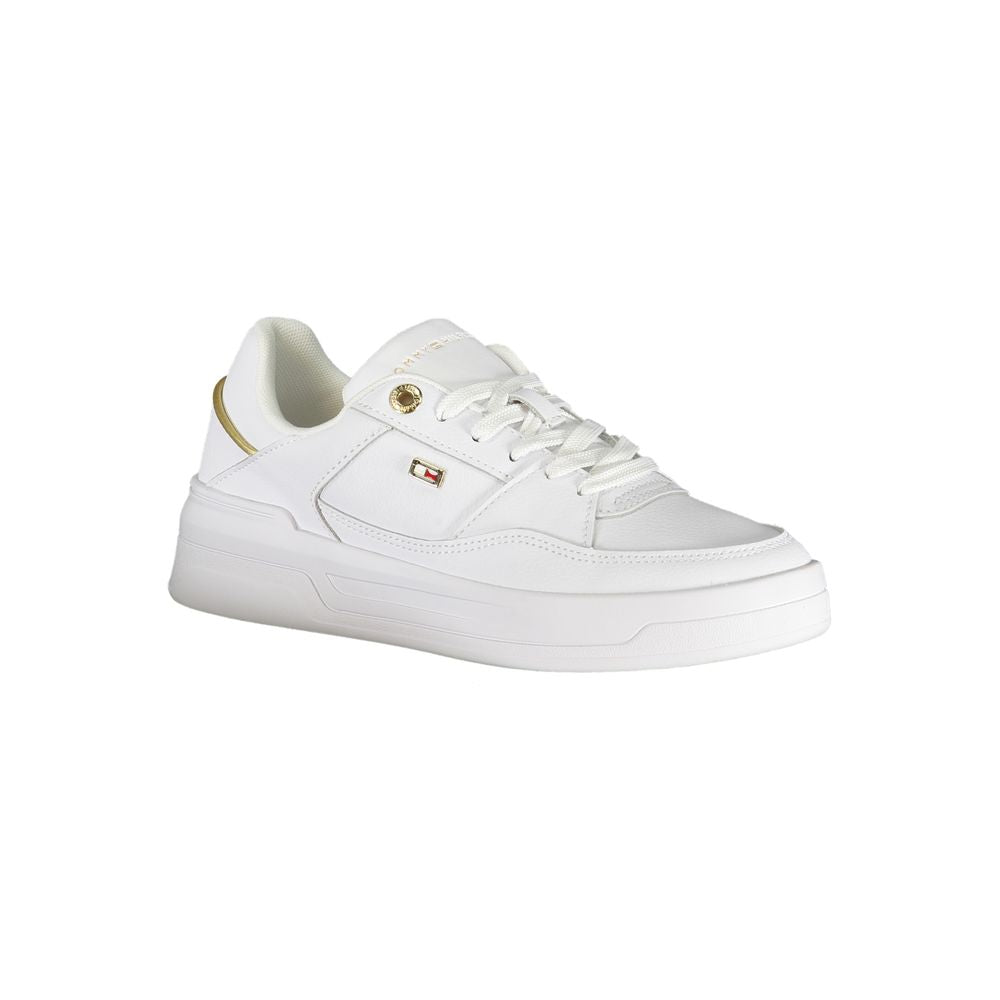 Tommy Hilfiger Bianco Polyurethane Donna Sneaker