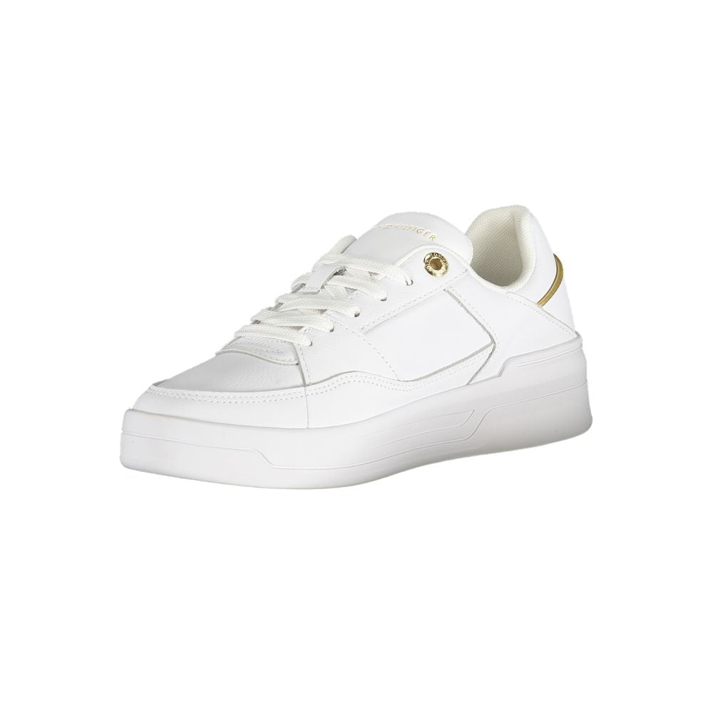 Tommy Hilfiger Bianco Polyurethane Donna Sneaker