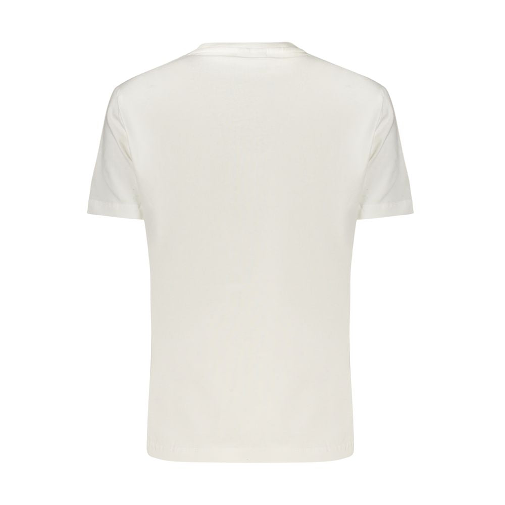 Desigual White Cotton T-Shirt
