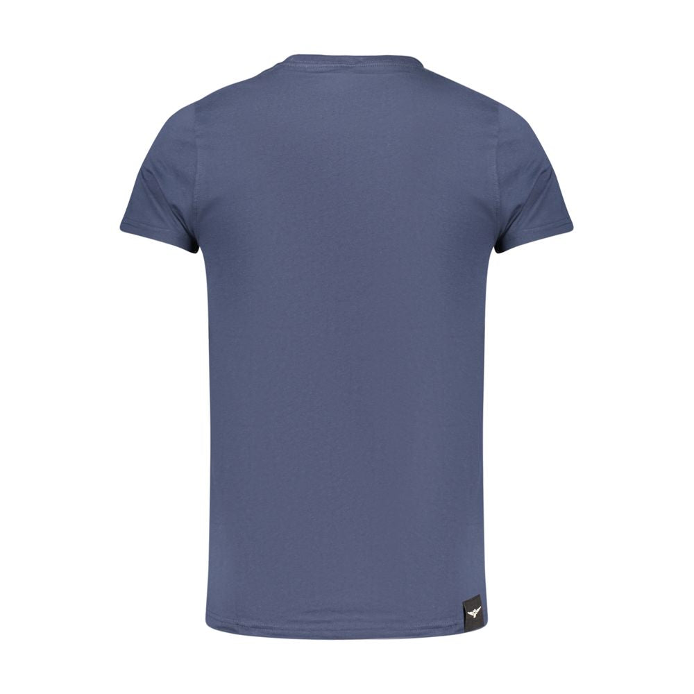 Accademia Militare Blue Cotton T-Shirt