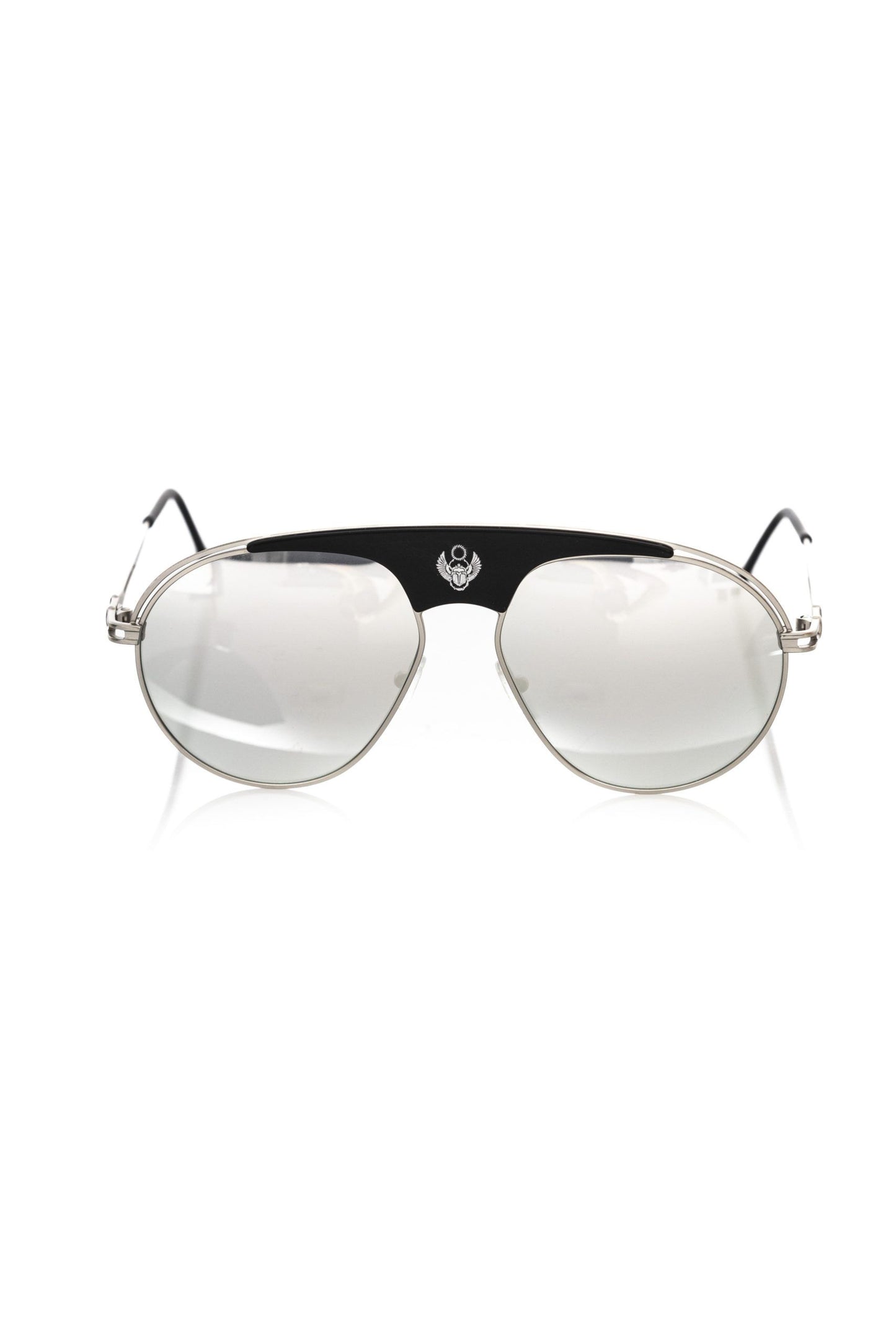 Frankie Morello Multicolor Metallic Fibre Men Sunglass