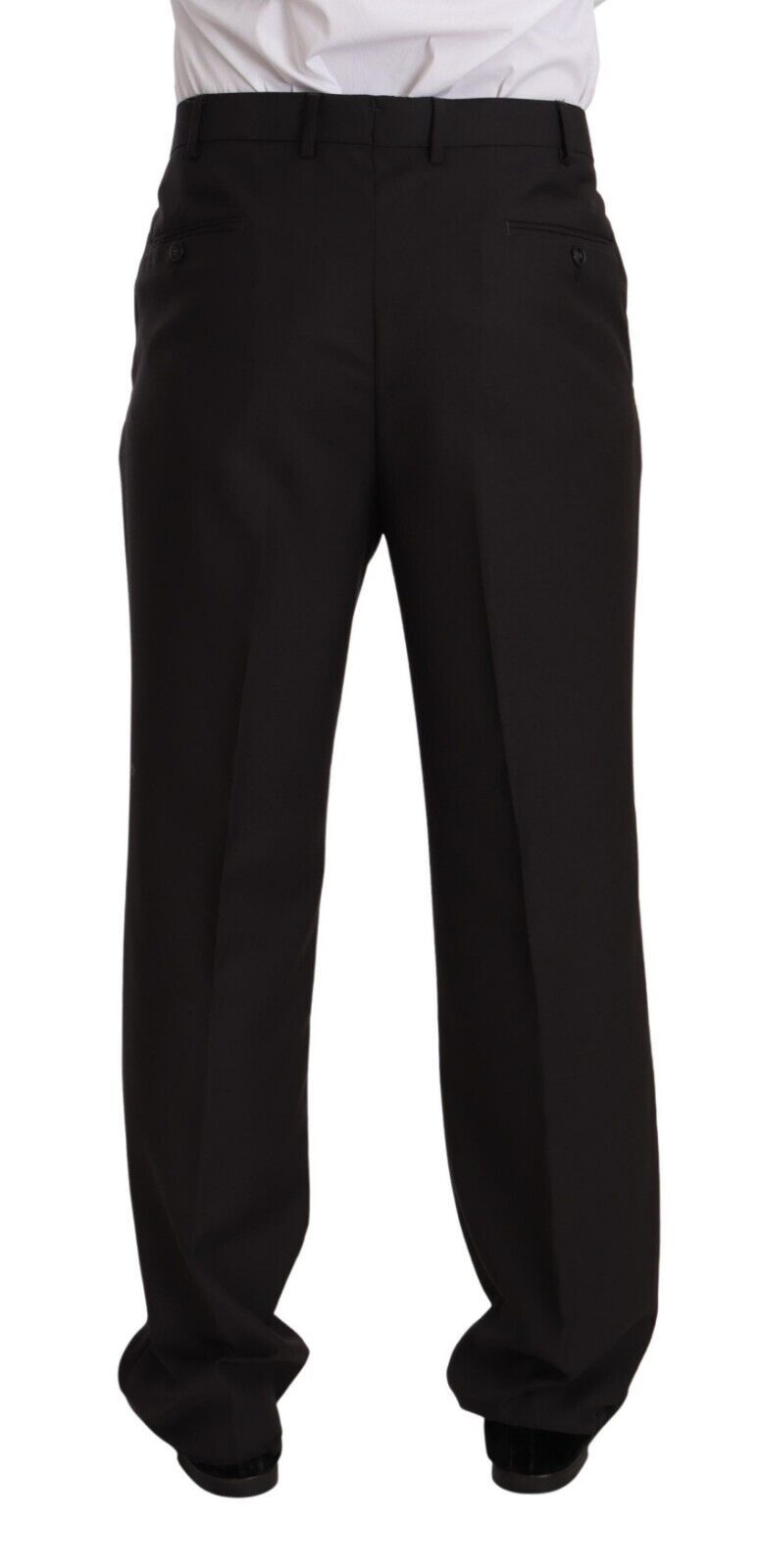 Domenico Tagliente Gray Polyester Single Breasted Formal Suit