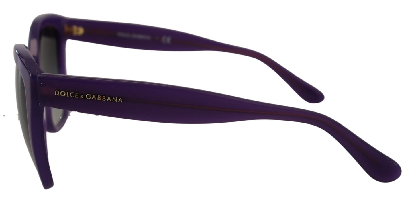 Purple Acetate Square Full Rim DG4240 Sunglasses